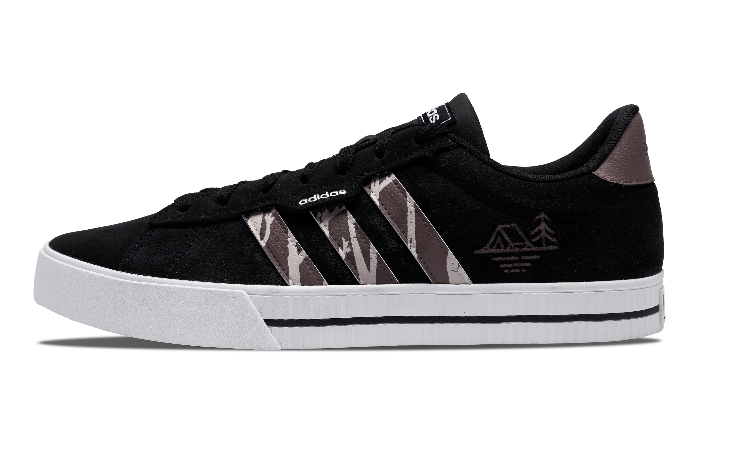 

Кроссовки adidas neo Daily 3.0 Skateboarding Shoes Men Low-top Black/Brown, черный/коричневый