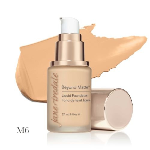 

Джейн Иредейл, Beyond Matte Liquid Foundation, Минеральная матовая жидкая основа, M6, Jane Iredale