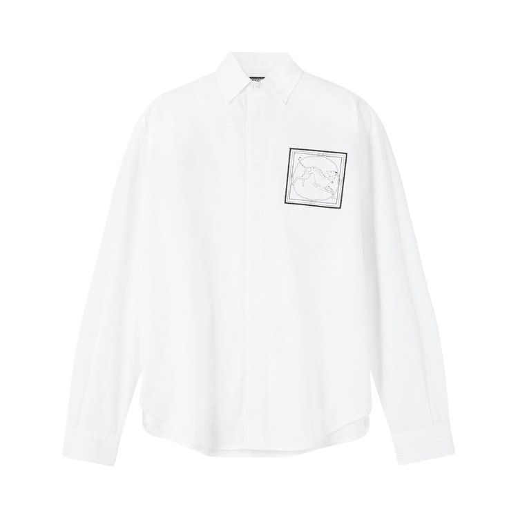 

Топ Jacquemus La Chemise Simon 'White/Black'