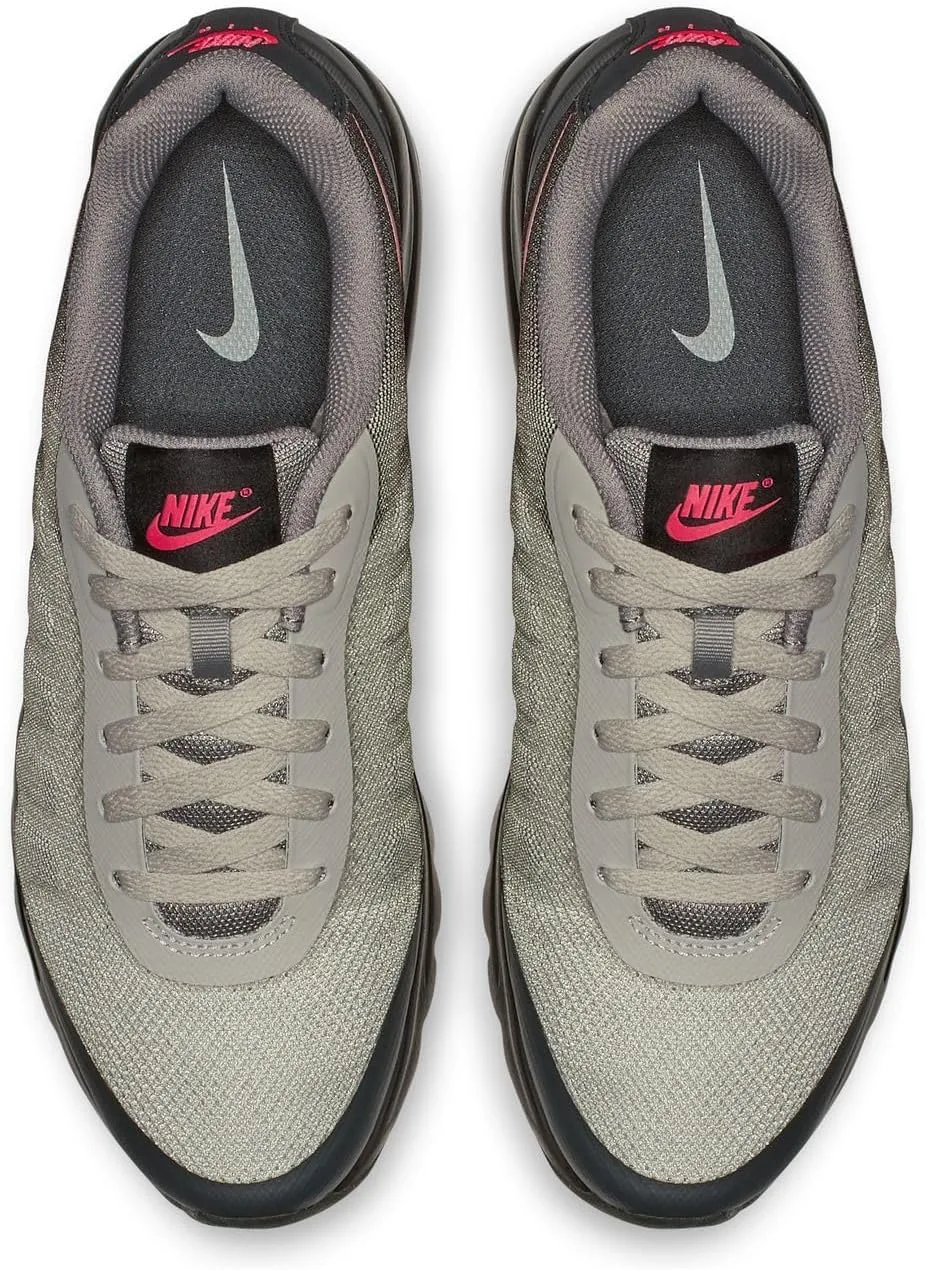 Мужские беговые кроссовки Nike Air Max Invigor Print, черный/красный — фото 4
