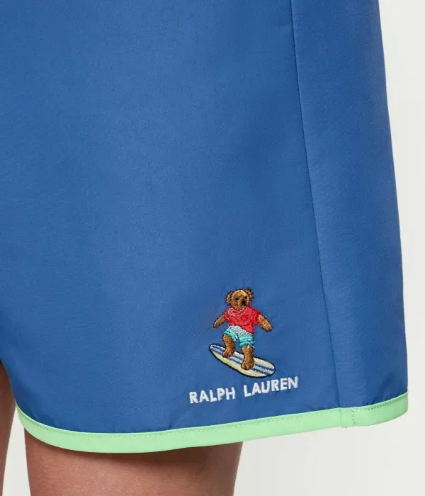 Шорты regular fit Polo Ralph Lauren, синий — фото 4