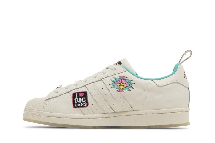 Кроссовки Adidas Arizona x Superstar, белый — фото 3
