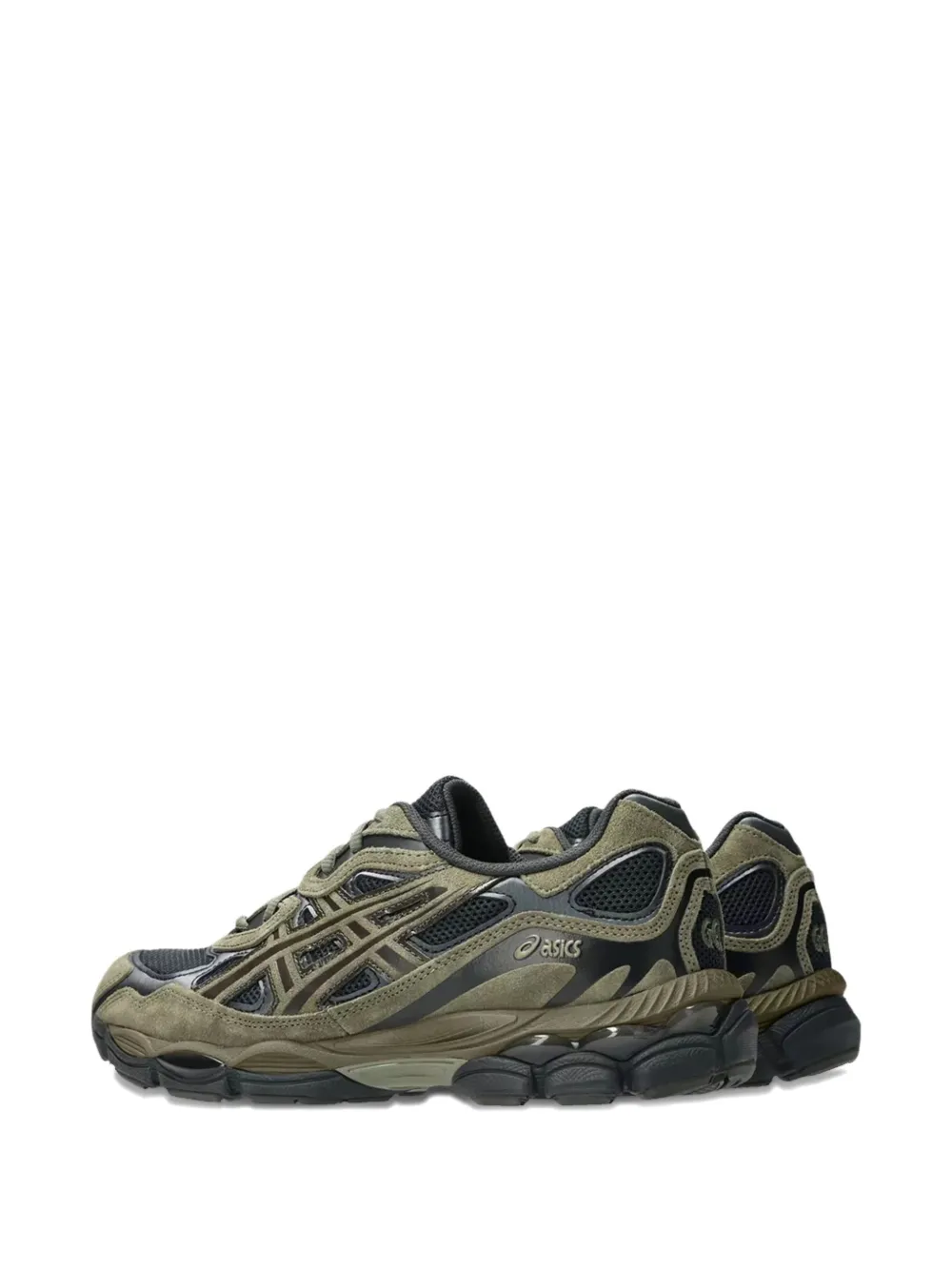 Кроссовки Gel-NYC с контрастными вставками Asics, зеленый — фото 3
