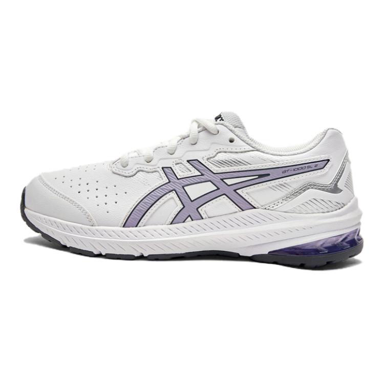 

Кроссовки для бега для детей с низкой посадкой Rebound Breathable Support ASICS, белый/фиолетовый