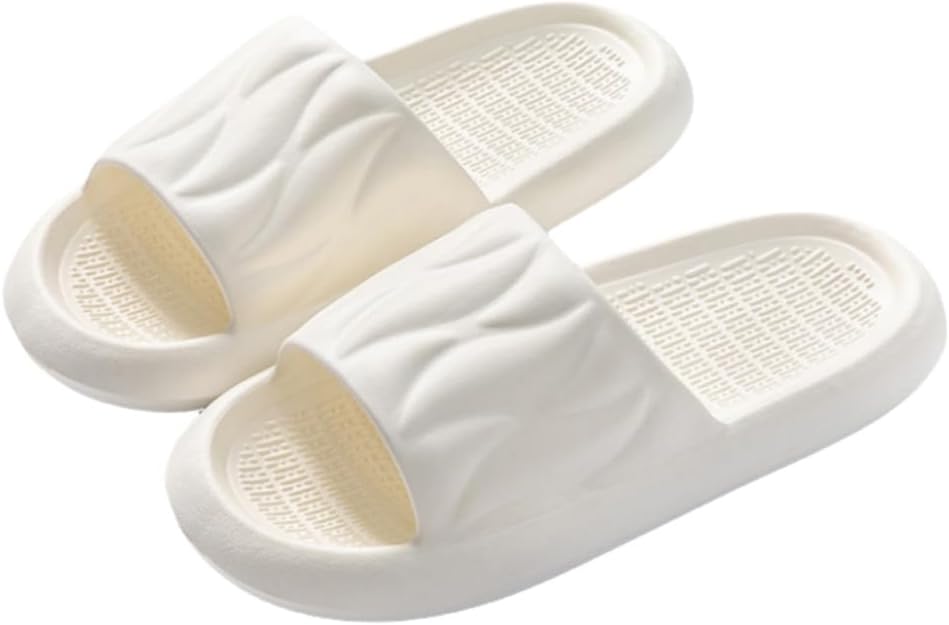 

Душевые тапочки Cliont для женщин и мужчин, шлепанцы для душа, для бассейна, нескользящие, для ванной, летние пляжные обувь, белый