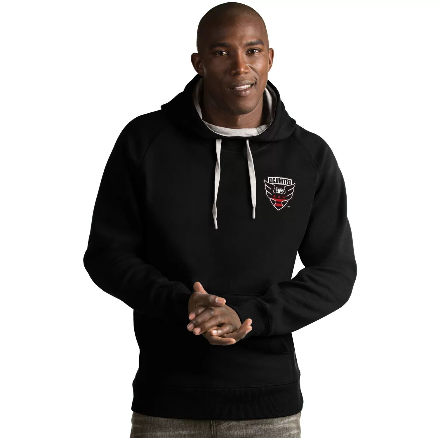 

Мужской пуловер с капюшоном DC United Victory Antigua