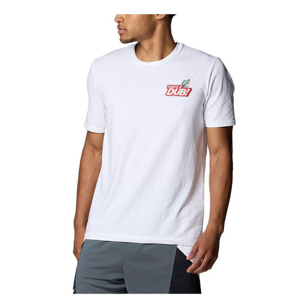 

Футболка curry dub goat basketball t-shirt 'white' Under Armour, белый