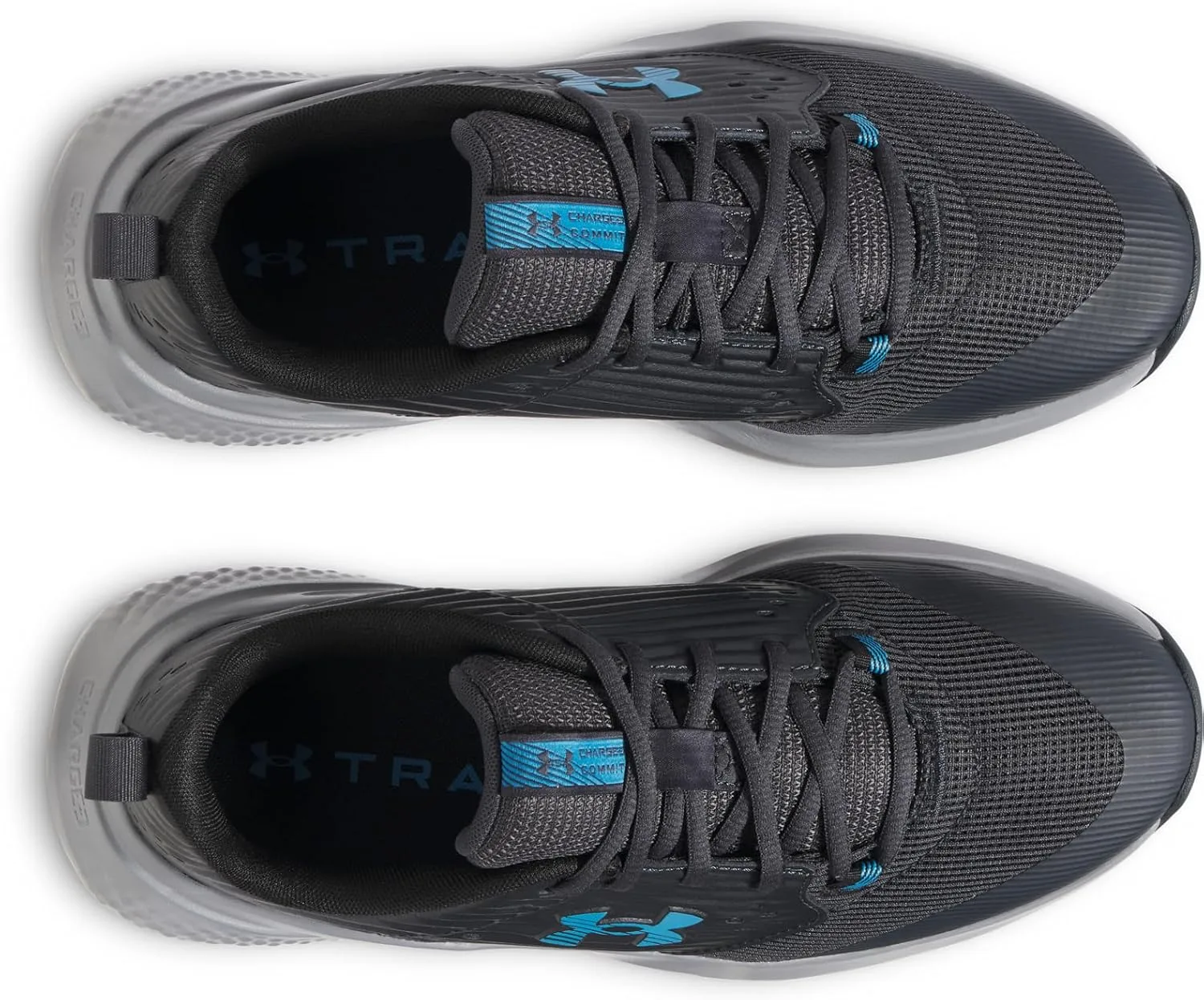 Кроссовки Under Armour Charged Commit Tr 3 Cross Trainer для мужчин, синий/стальной — фото 2