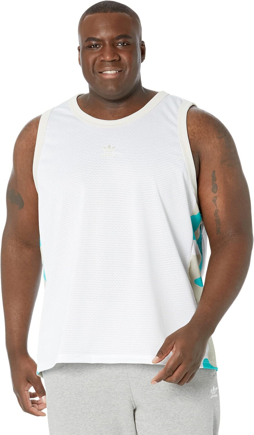 

Майка Adidas Camo Basketball Jersey, белый