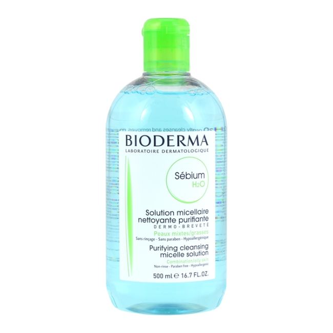 

Sebium h2o очищающая мицеллярная вода Bioderma, 500 мл