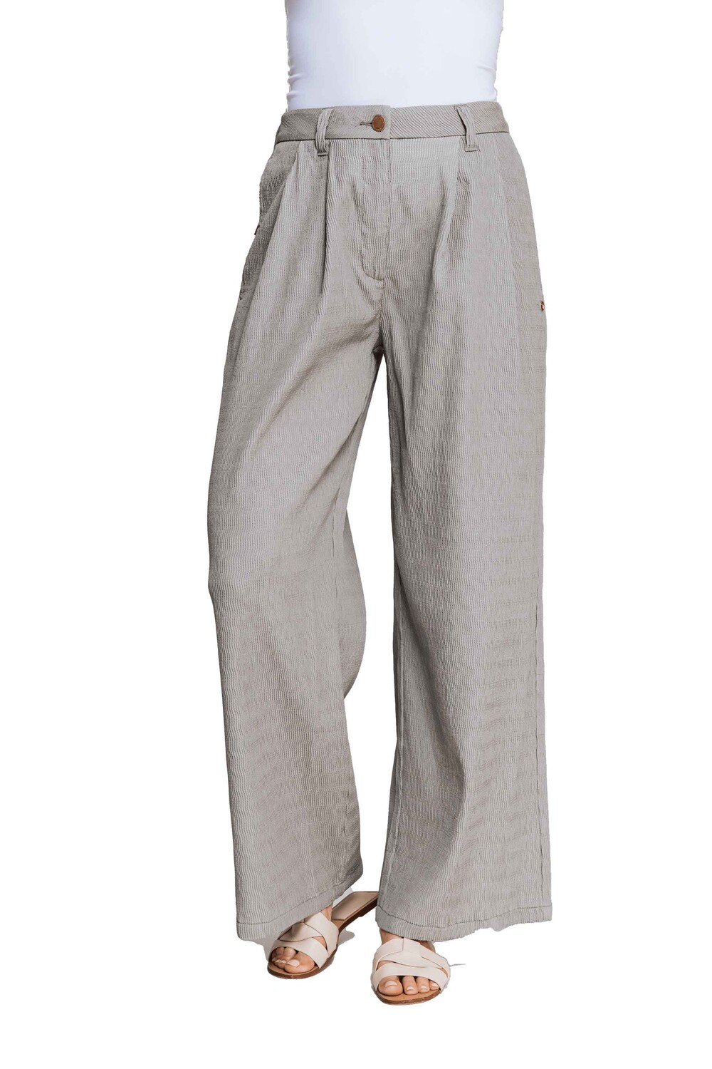 

Брюки ZHRILL Zhrill Damen Stoffhose RULAN, зеленый