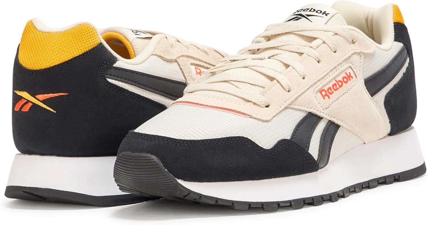 Кроссовки Reebok Unisex Glide, Alabaster Black White — фото 3