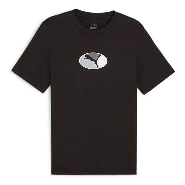 

Футболка graphics execution t-shirt 'black' Puma, черный