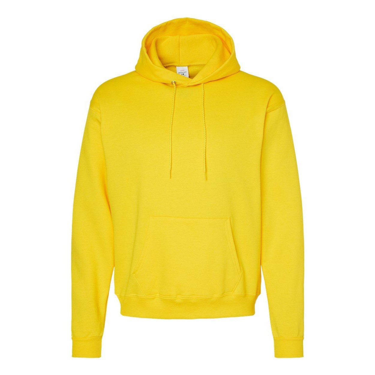 

Толстовка с капюшоном Hanes Ecosmart, цвет athletic yellow
