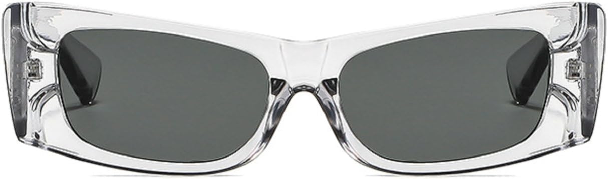 

Солнцезащитные очки Melrose Y2K Punk, маленькие прямоугольные, винтажные, для активного отдыха, в стиле «кошачий глаз», для путешествий, защита от ультрафиолета UV400, артикул 89271, Grey