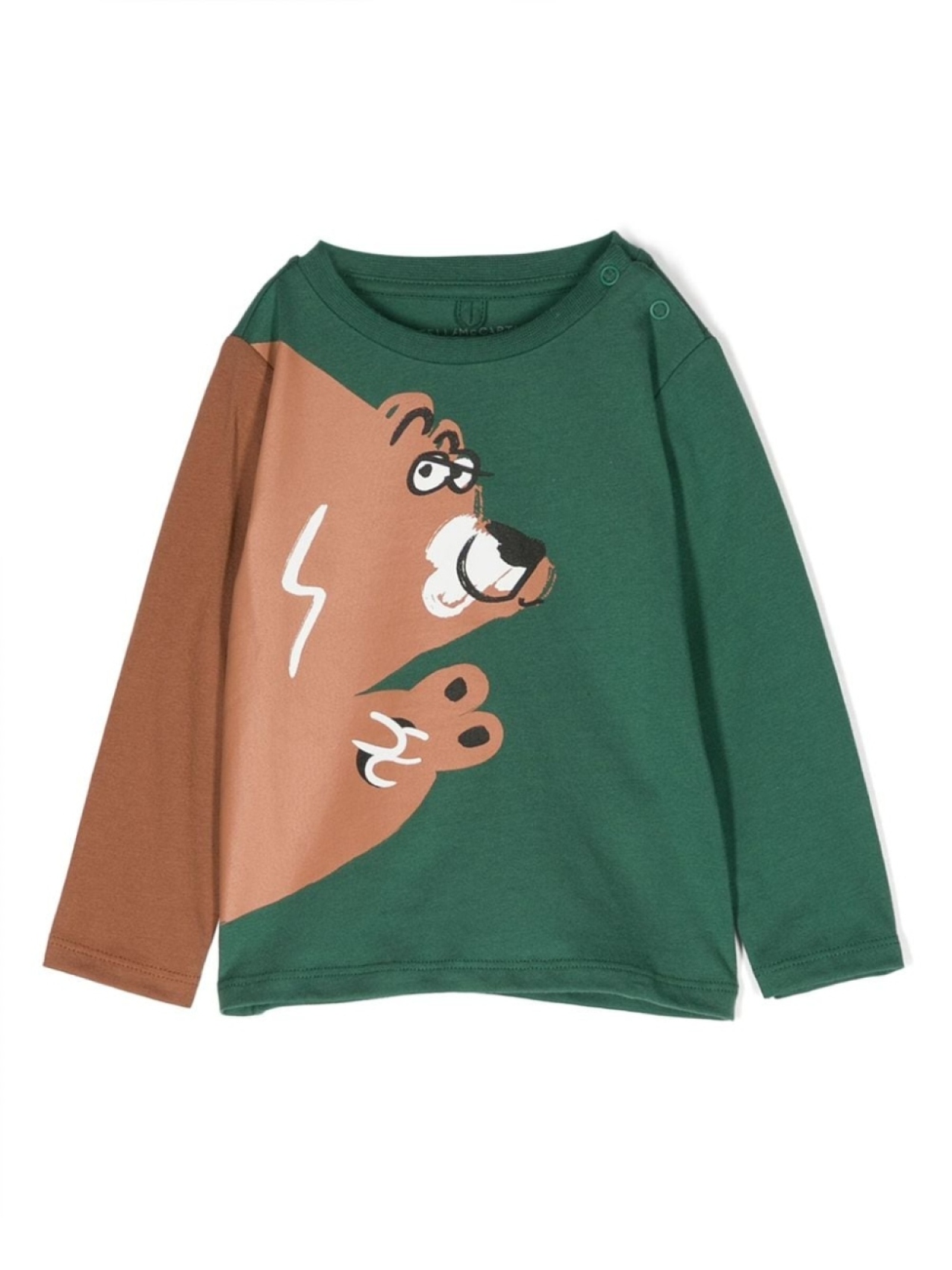 

Stella McCartney Kids толстовка из органического хлопка с графичным принтом, зеленый