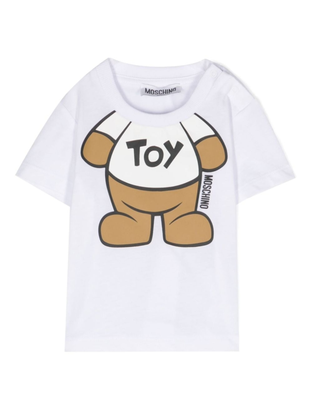 

Moschino Kids футболка Teddy Bear, белый