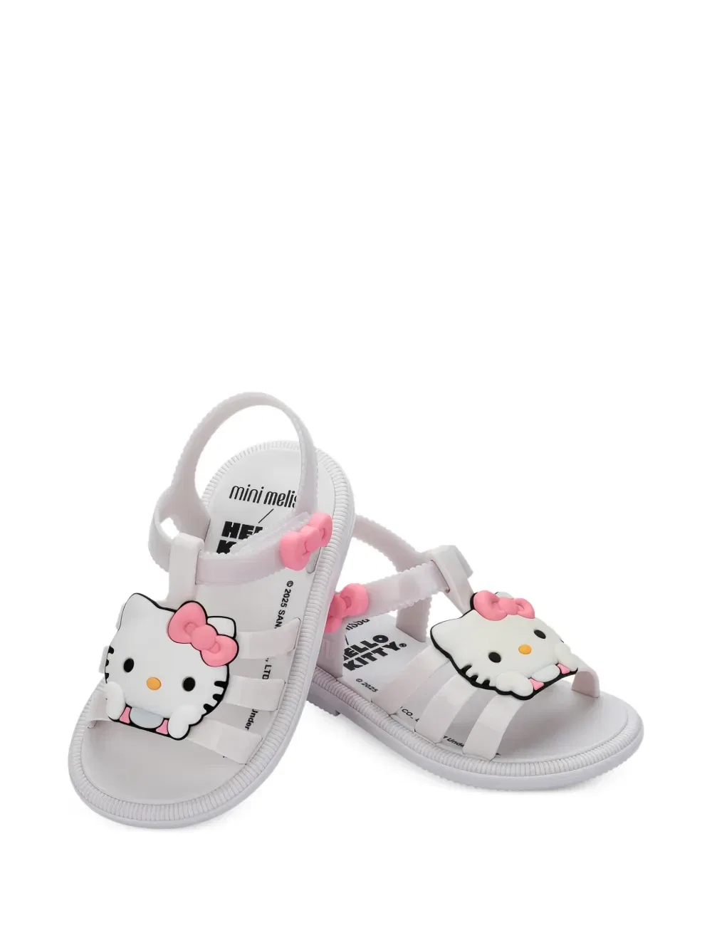 Босоножки Hip из коллаборации с Hello Kitty Mini Melissa, белый — фото 3