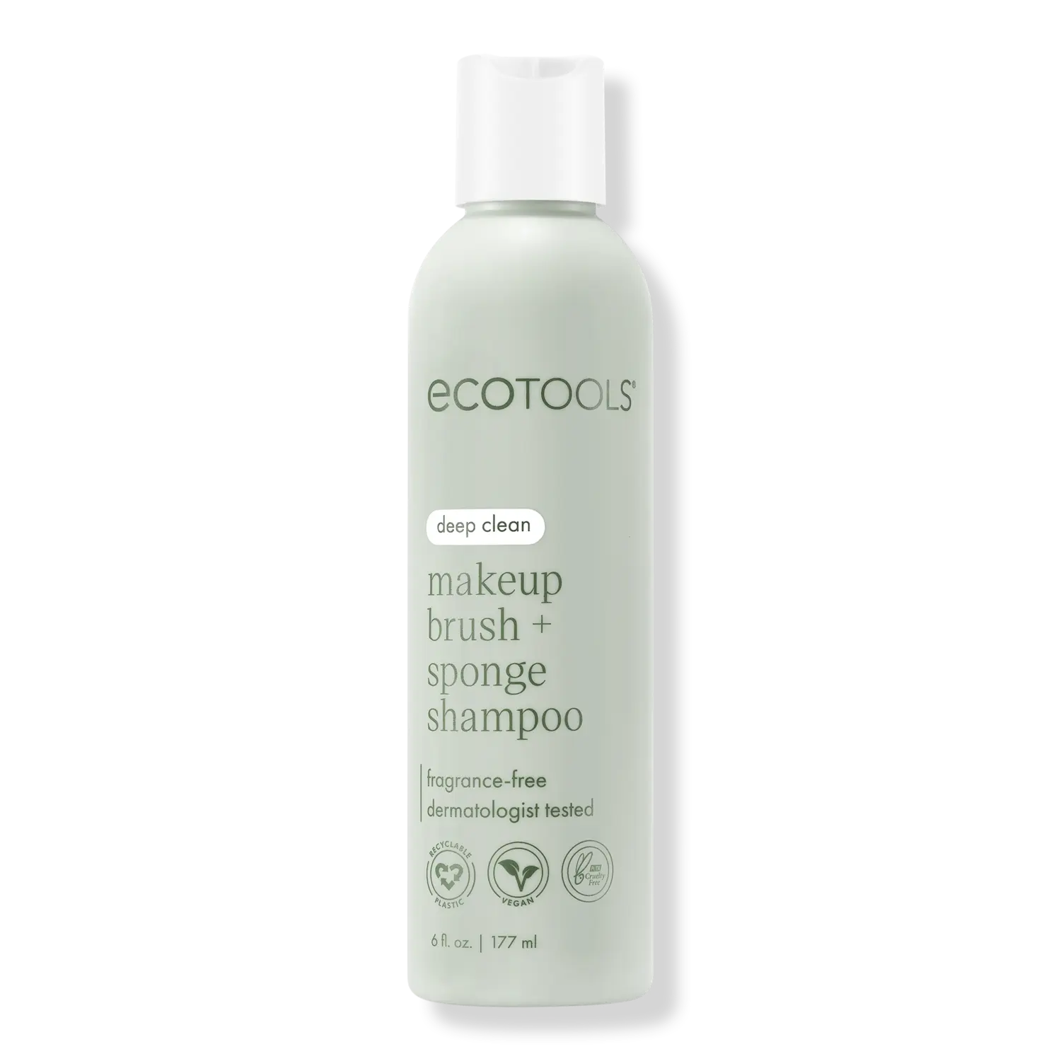 

Кисть для макияжа + спонж Шампунь EcoTools, 6.0 oz