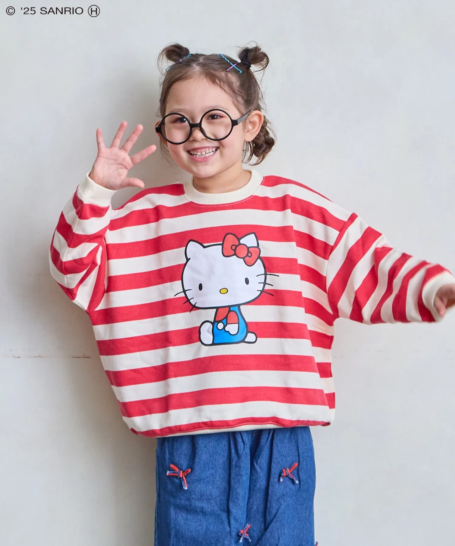 [HELLO KITTY] Эксклюзивная толстовка с принтом — фото 3
