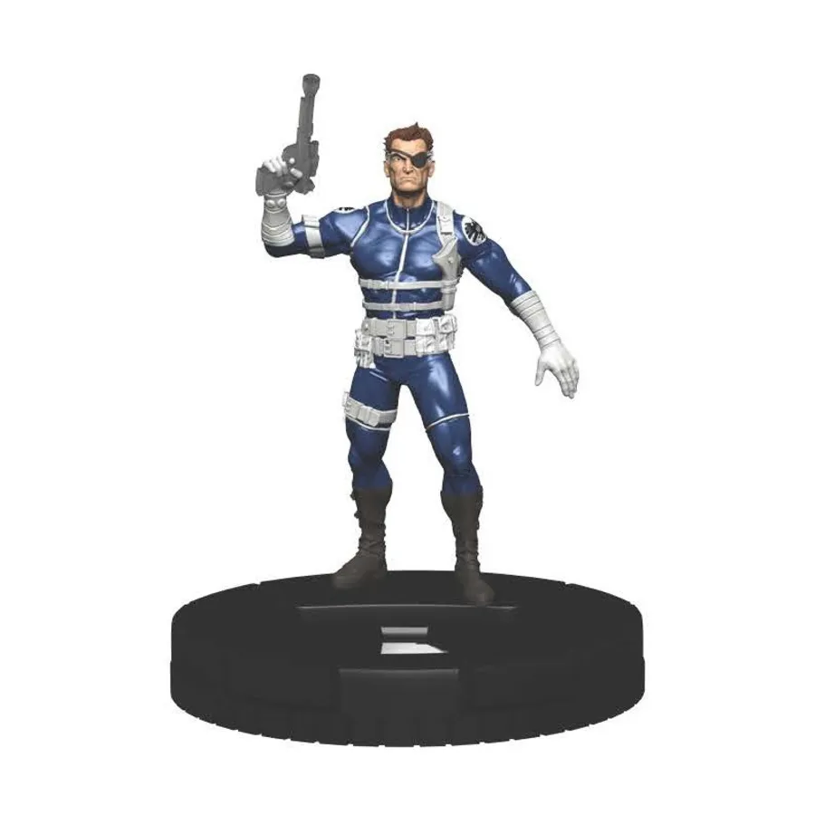 

Ник Фьюри #001, Marvel HeroClix - Nick Fury, Agent of S.H.I.E.L.D. - Singles