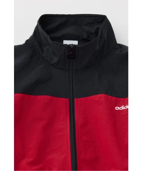 Куртка Santiago Woven Tracktop из нейлона Adidas Originals айвори — фото 3