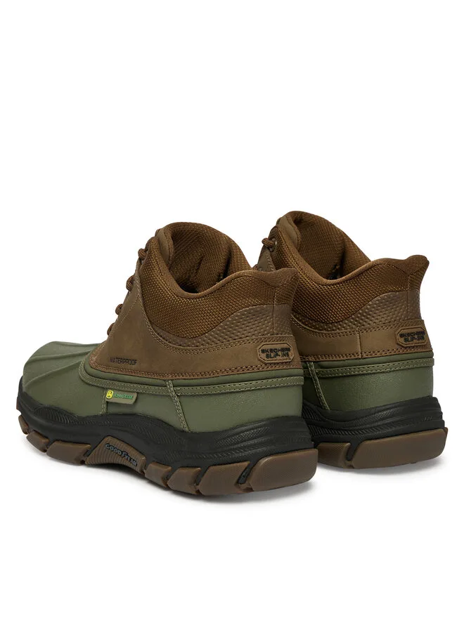 Skechers Кроссовки на шнуровке Respected - Swamper 256026/OLBR коричневый — фото 3