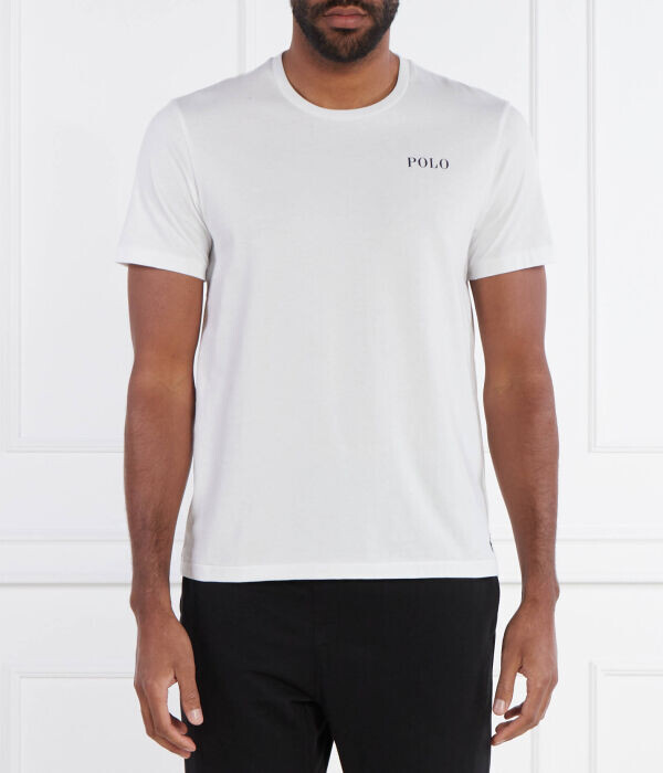 

Футболка мужская Polo Ralph Lauren хлопковая с логотипом, белый