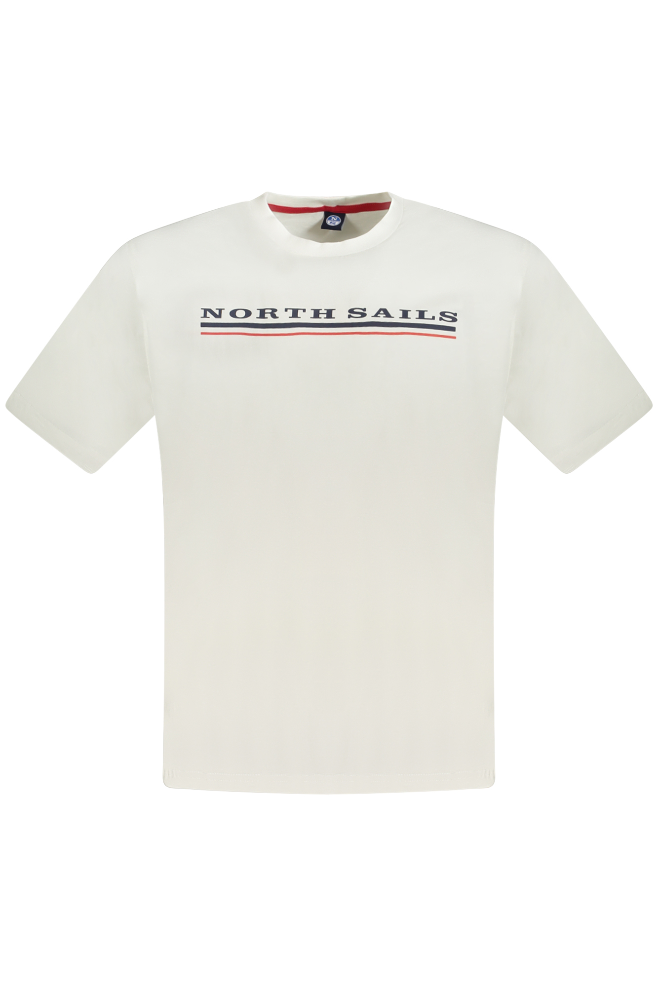 

Футболка мужская North Sails хлопковая с надписью, белый