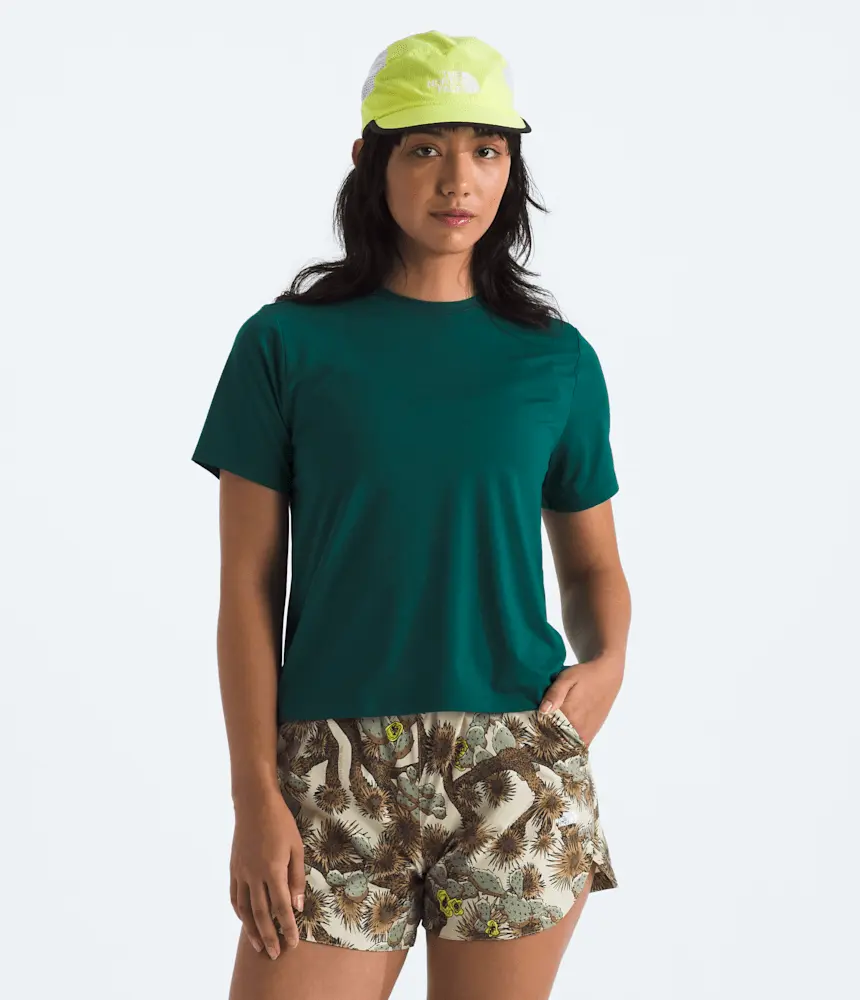 

Женская кофта Dune Sky с коротким рукавом The North Face, Deep Nori