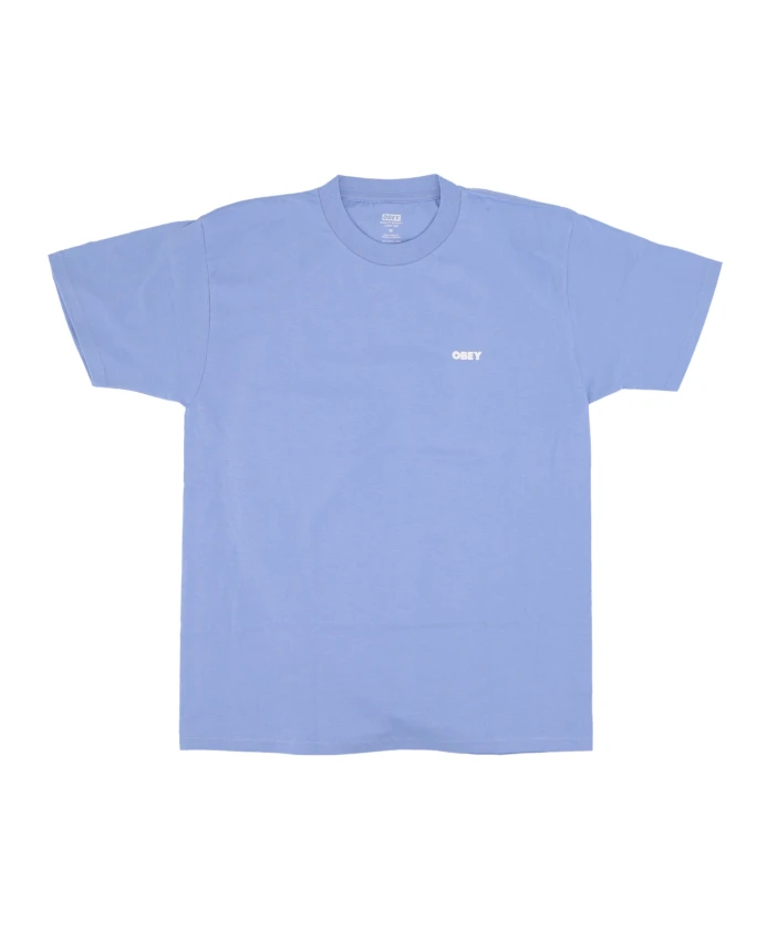 

Классическая фиолетовая мужская футболка с цифровым рисунком Obey, фиолетовый