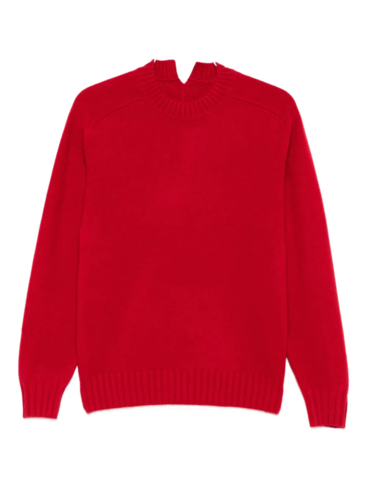 

Кашемировый свитер Carven с круглым вырезом, красный