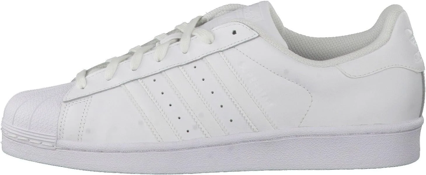 Мужские низкие кроссовки Adidas Superstar Foundation, белый — фото 3