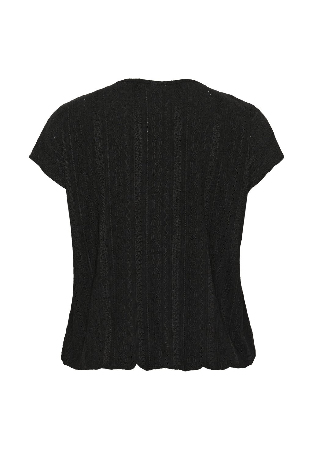 

Блуза STINA STANLEY Kaffe Curve, пестрый черный