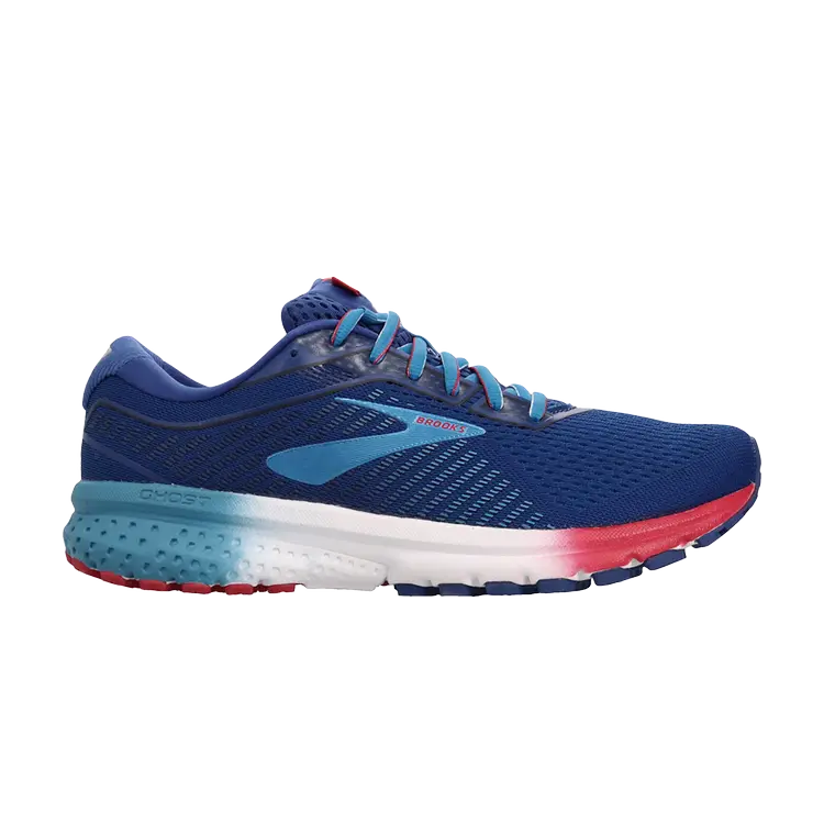 

Кроссовки Brooks Ghost 12 'Blue Red', синий