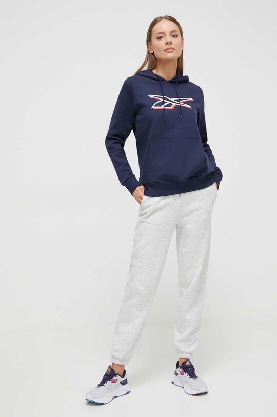 

Толстовка Reebok, темно-синий