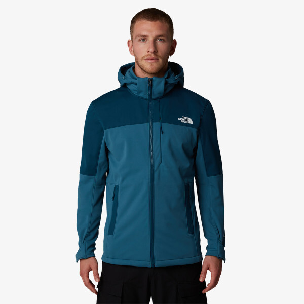 

Куртка М Diablo Softshell со съемным капюшоном The North Face, зеленый