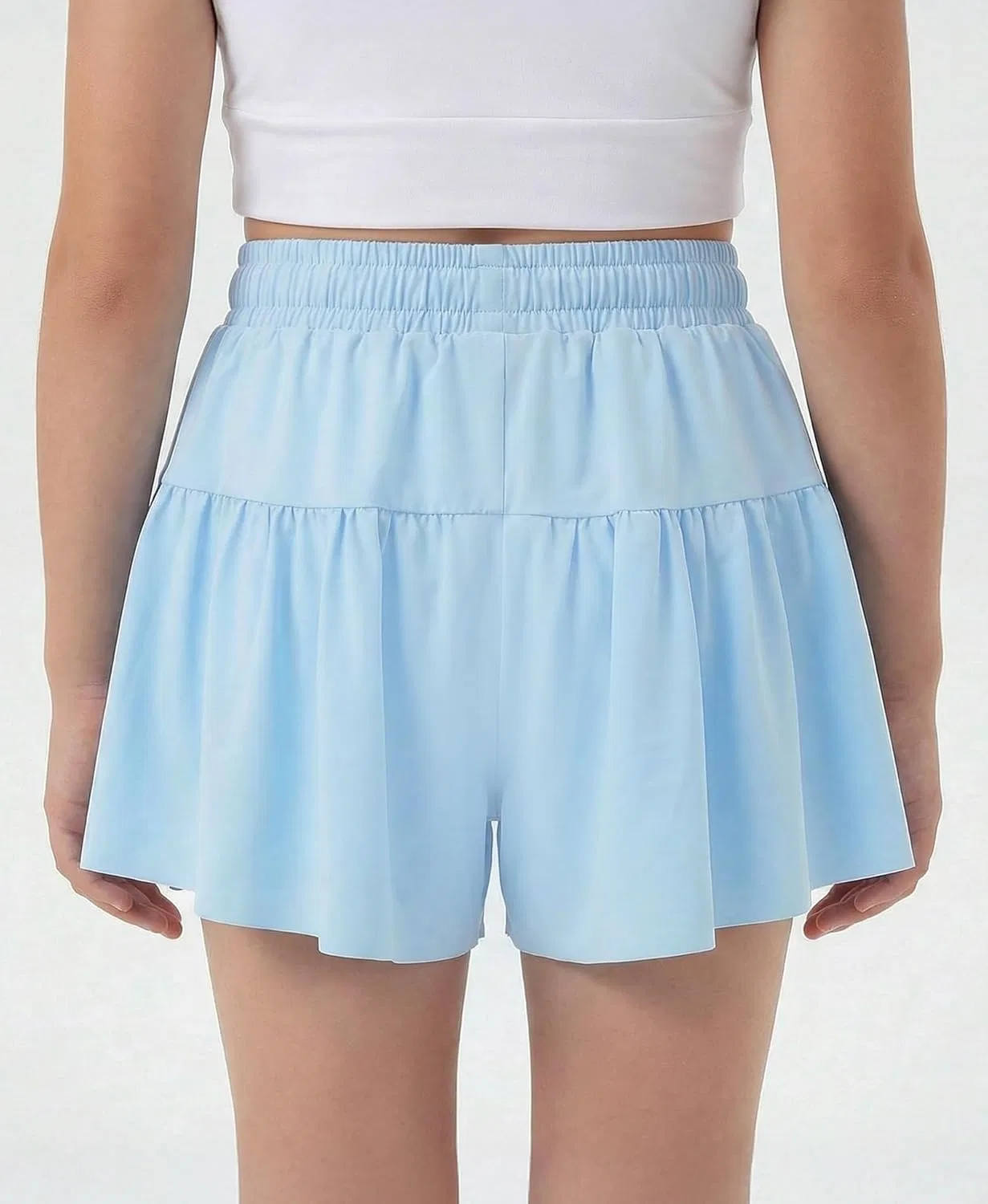 Детские шорты для бега Stelle, Light Blue — фото 2