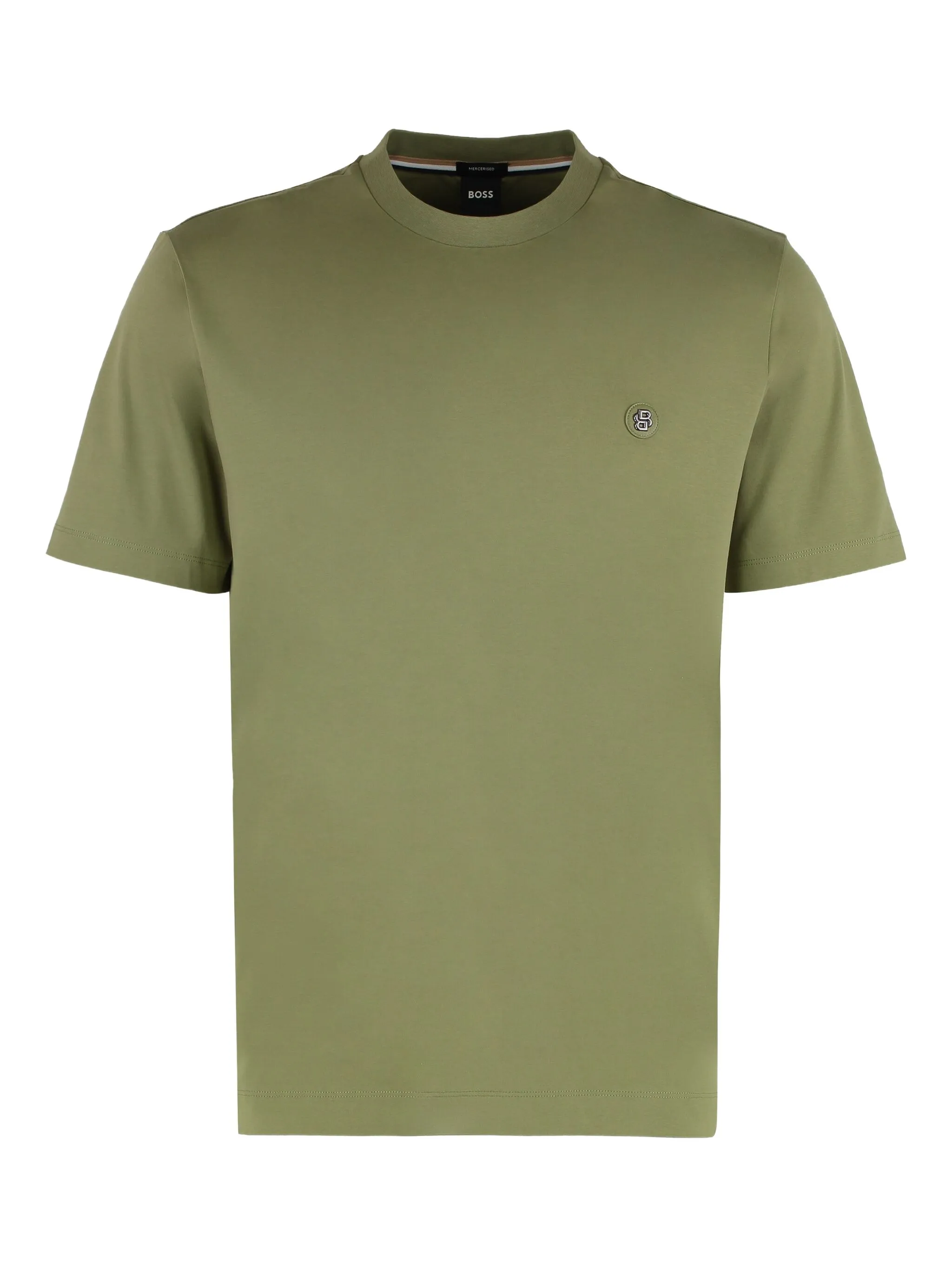 

Футболка с логотипом Boss, зеленый