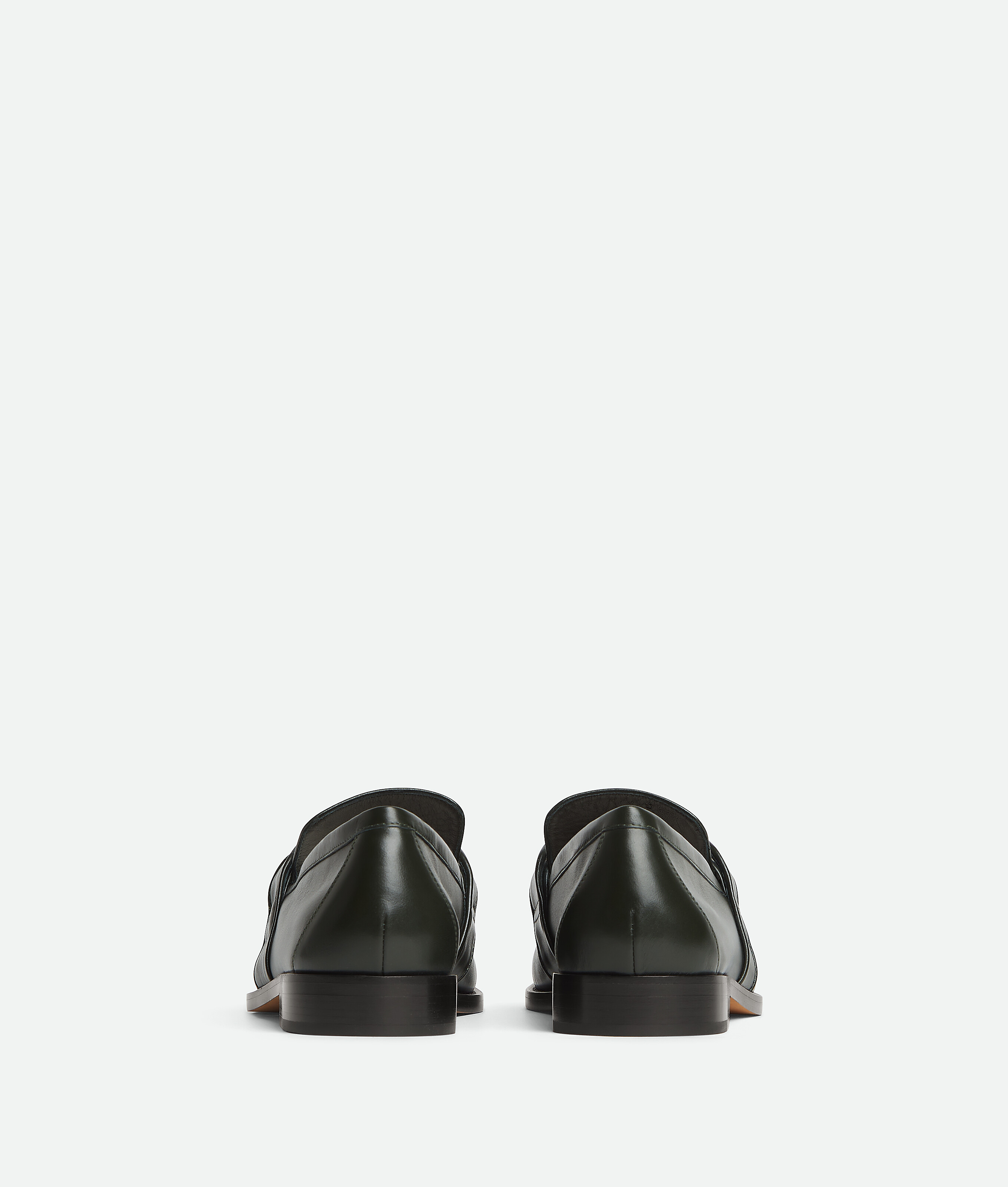 Astaire loafer BOTTEGA VENETA, темно-зеленый — фото 4
