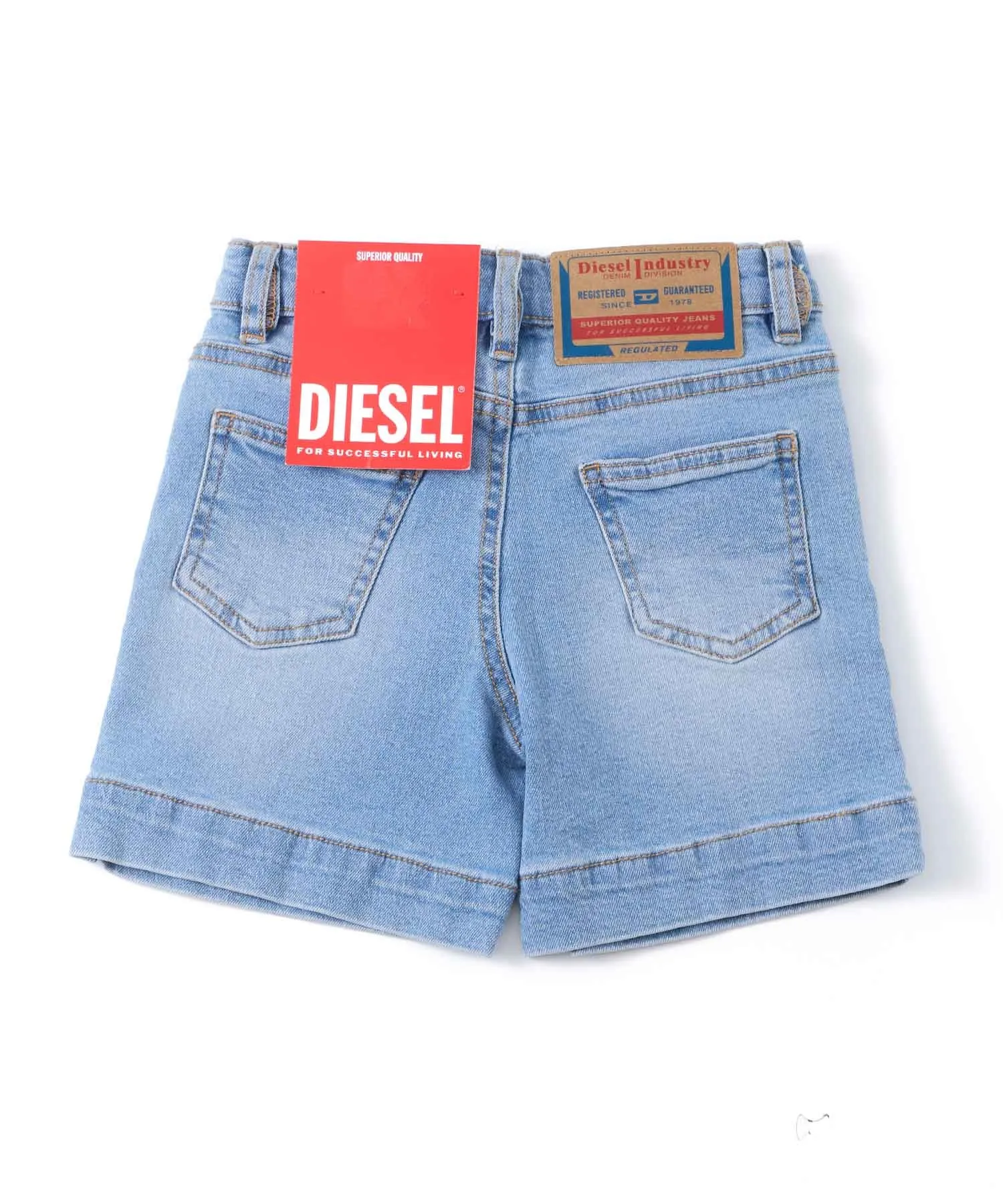Детские джинсовые шорты DIESEL KIDS — фото 3