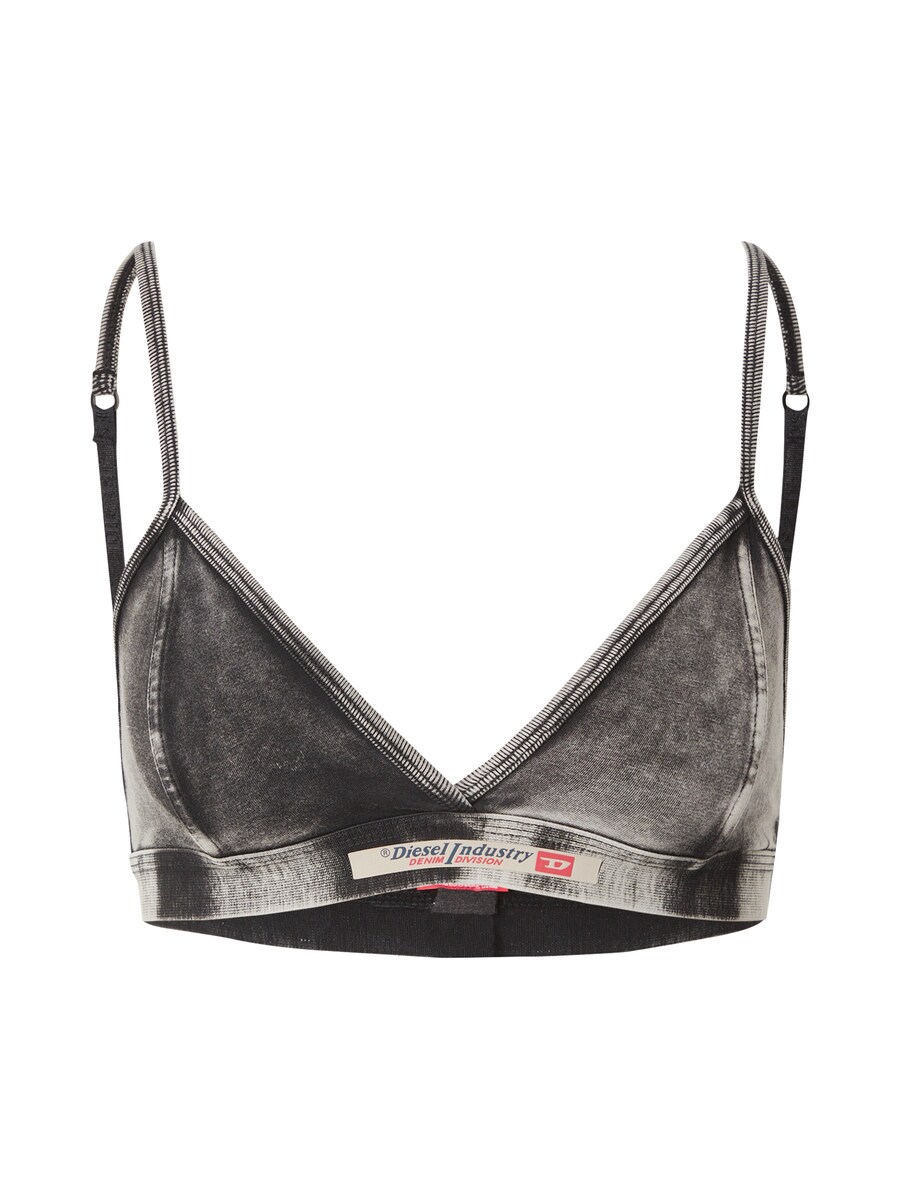 

Треугольный бюстгальтер DIESEL ZOE, цвет mottled black