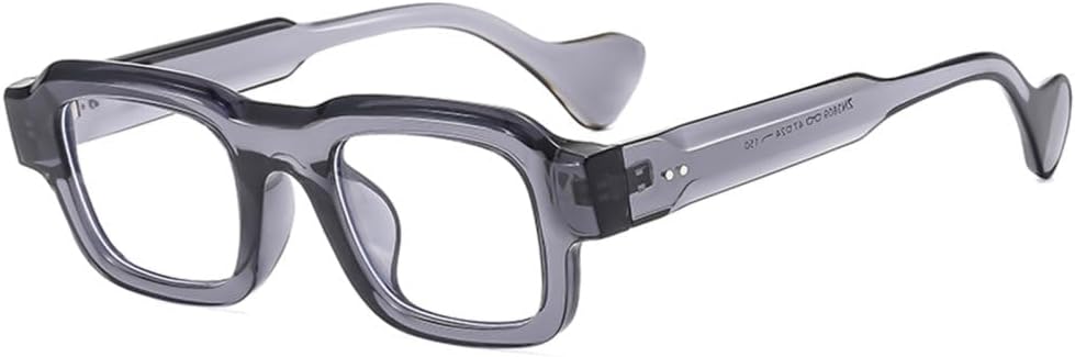 

Винтажные солнцезащитные очки LVTFCO для мужчин, модные панк-ретро, ​​солнцезащитные очки для женщин, очки для вождения, мужские очки с защитой от УФ-излучения UV400, Silver Clear