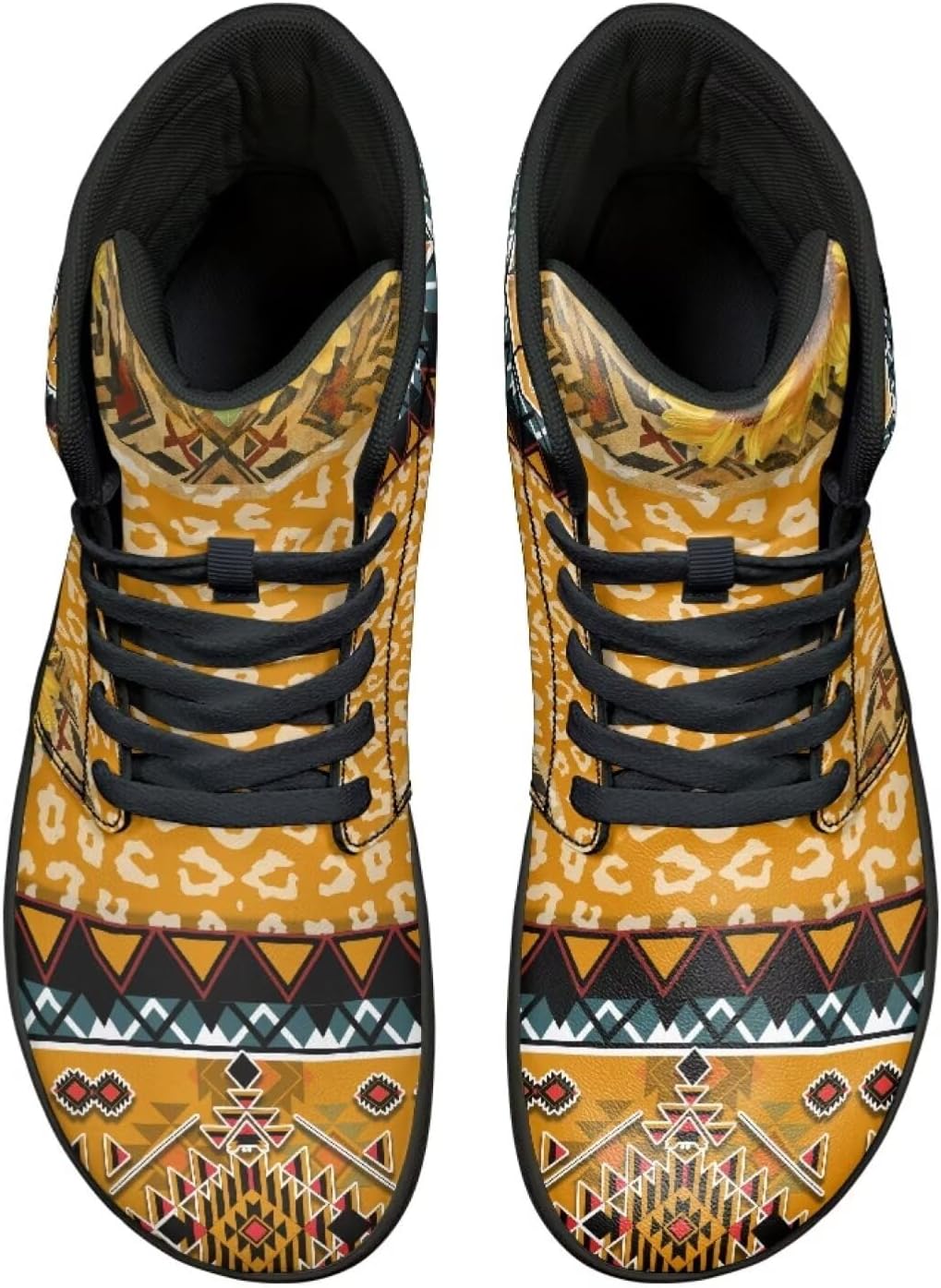 

Мужские минималистичные кроссовки Jeiento для ходьбы, походная обувь, обувь из искусственной кожи с нулевым перепадом высоты подошвы, желтый