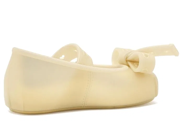Туфли с бантом Mini Melissa Sophie Crush Baby, Pearly Beige — фото 4