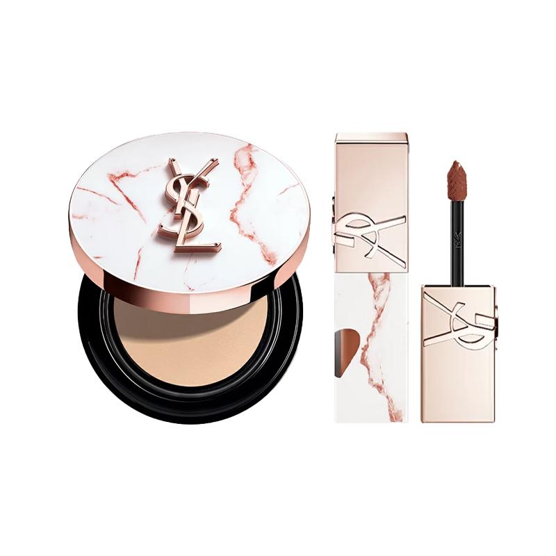 

Осветляющая светоотражающая воздушная пудра-жидкая помада наборы для макияжа легко растушевывается стойкая SAINT LAURENT