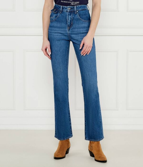 

Джинсы Boss Lyris 1.0 Flare Fit, синий