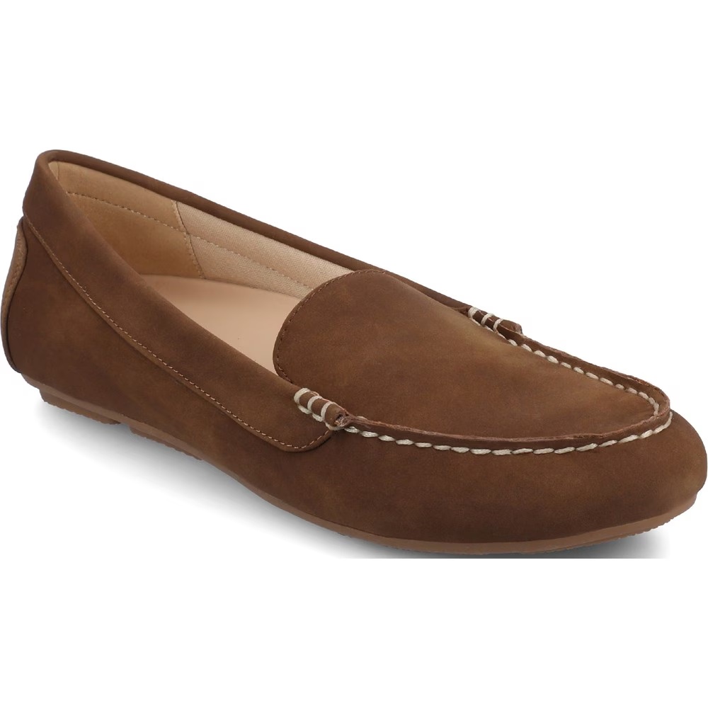 Женские мокасины oreta driving loafer Journee, коричневый