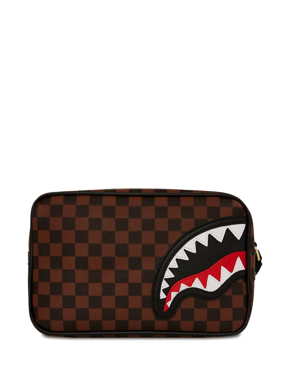 

Клетчатая сумка sprayground kid, коричневый