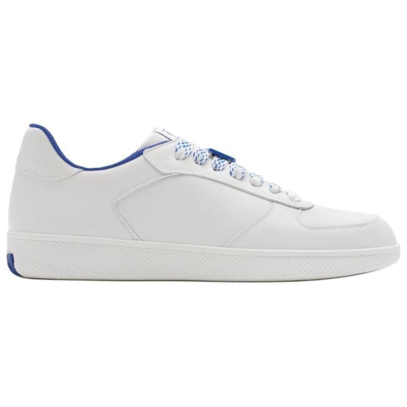 Кроссовки Burberry Skateboarding Shoes Men Low-top White/Blue, белый/синий — фото 2